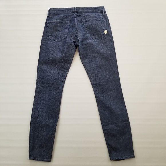 Rich & Skinny Ultra Skinny dark wash denim jeans women's size 28 - Picture 7 of 8